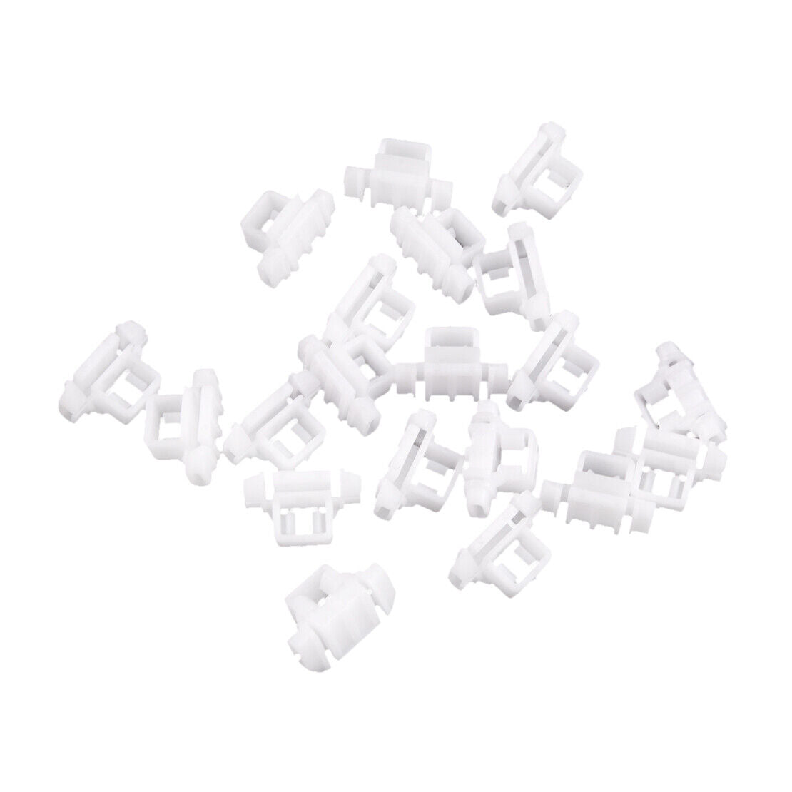 35x White Door Quarter Panel Moulding Trim Clips fit for Benz W190 W201 W124