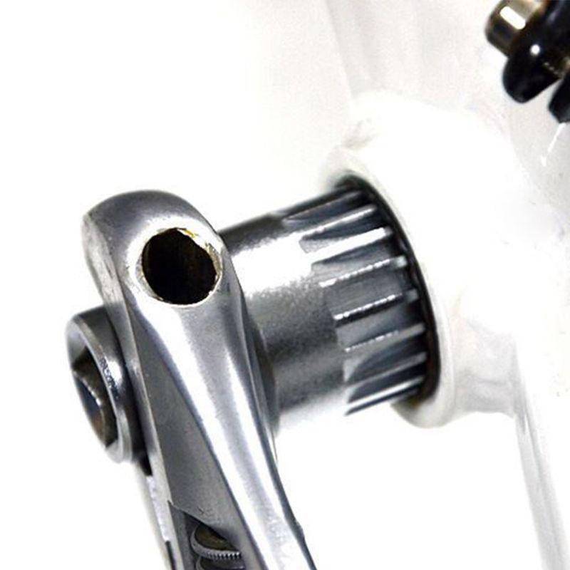 3 in 1 Bike Crank Extractor and Bottom Bracket Remover with Spanner Wrench