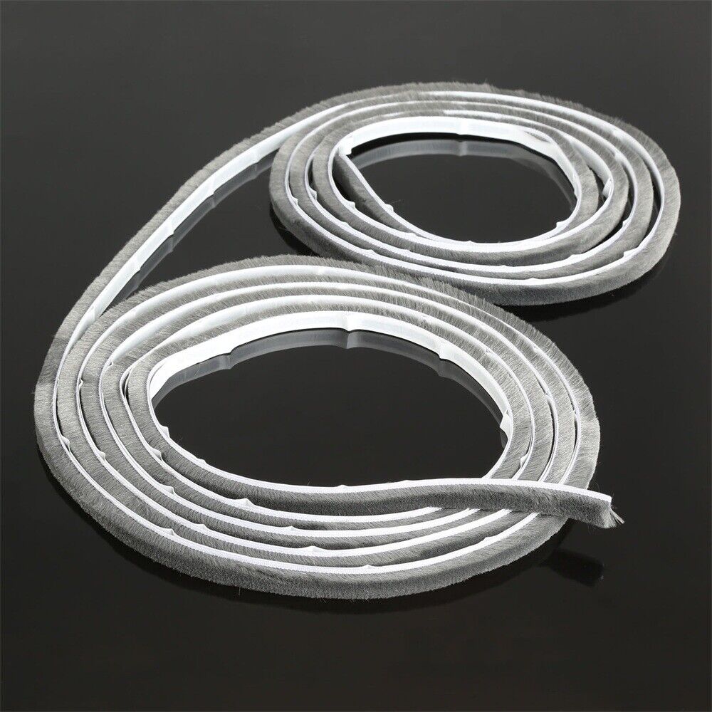 5M Door Window Frame Weather Sealing Strip Self Adhesive Draught Excluder Brush