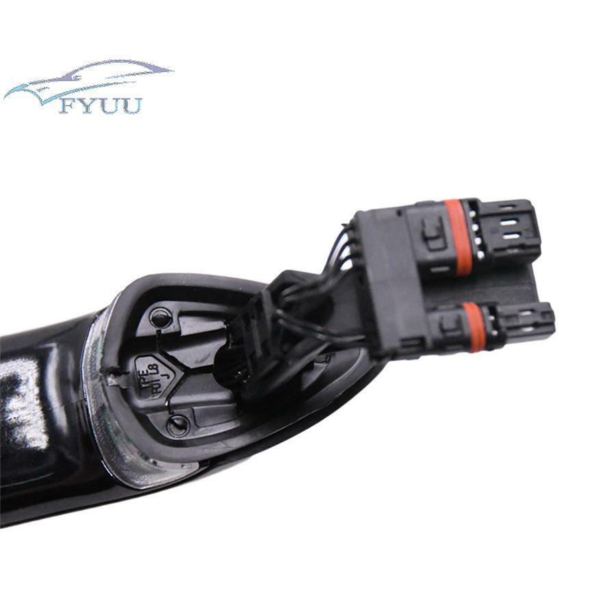 1x Black Car Exterior Front Left Comfort Door Handle 51217231931 For BMW F10 F01