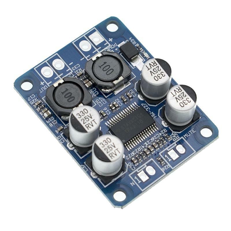 PBTL Channel Digital Power Stereo Amplifier Board 60W DC12V-24V TPA3118 MONO