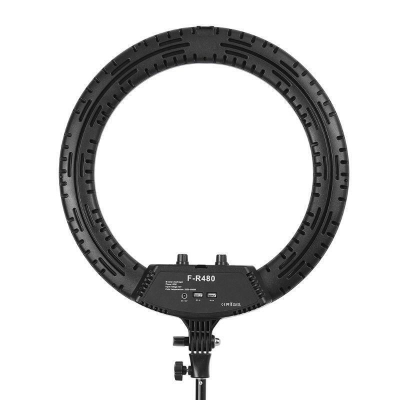 Selfie Ring Light with Phone holder Remote Control US Plug Adapter Photography