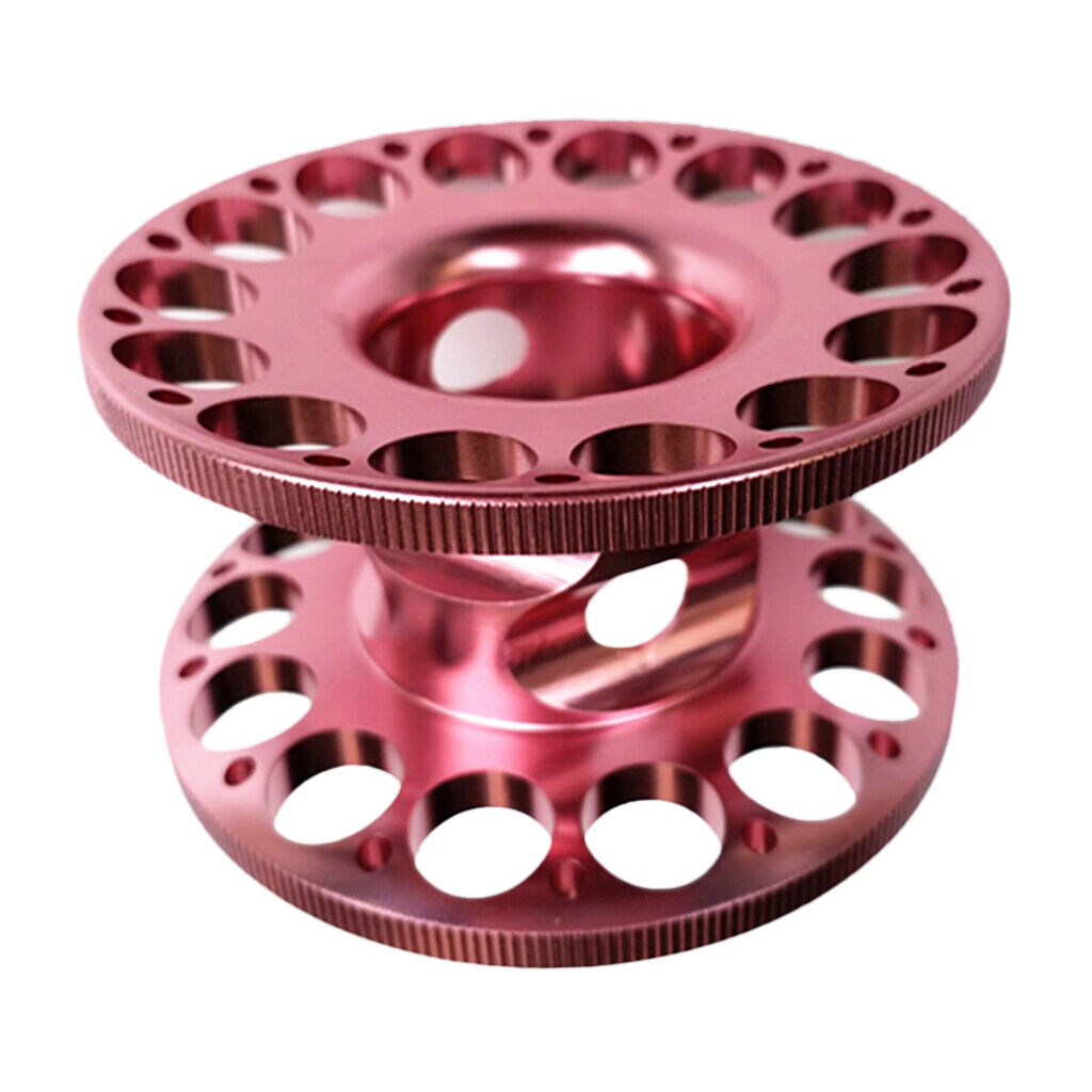Aluminum  Scuba Diving Snorkeling Compact Finger Spool Dive  Pink