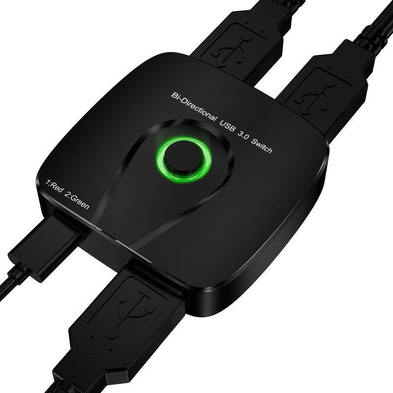 USB 3.0 Switch USB Switch Selector USB Bi-directional Switcher Box USB Sharing