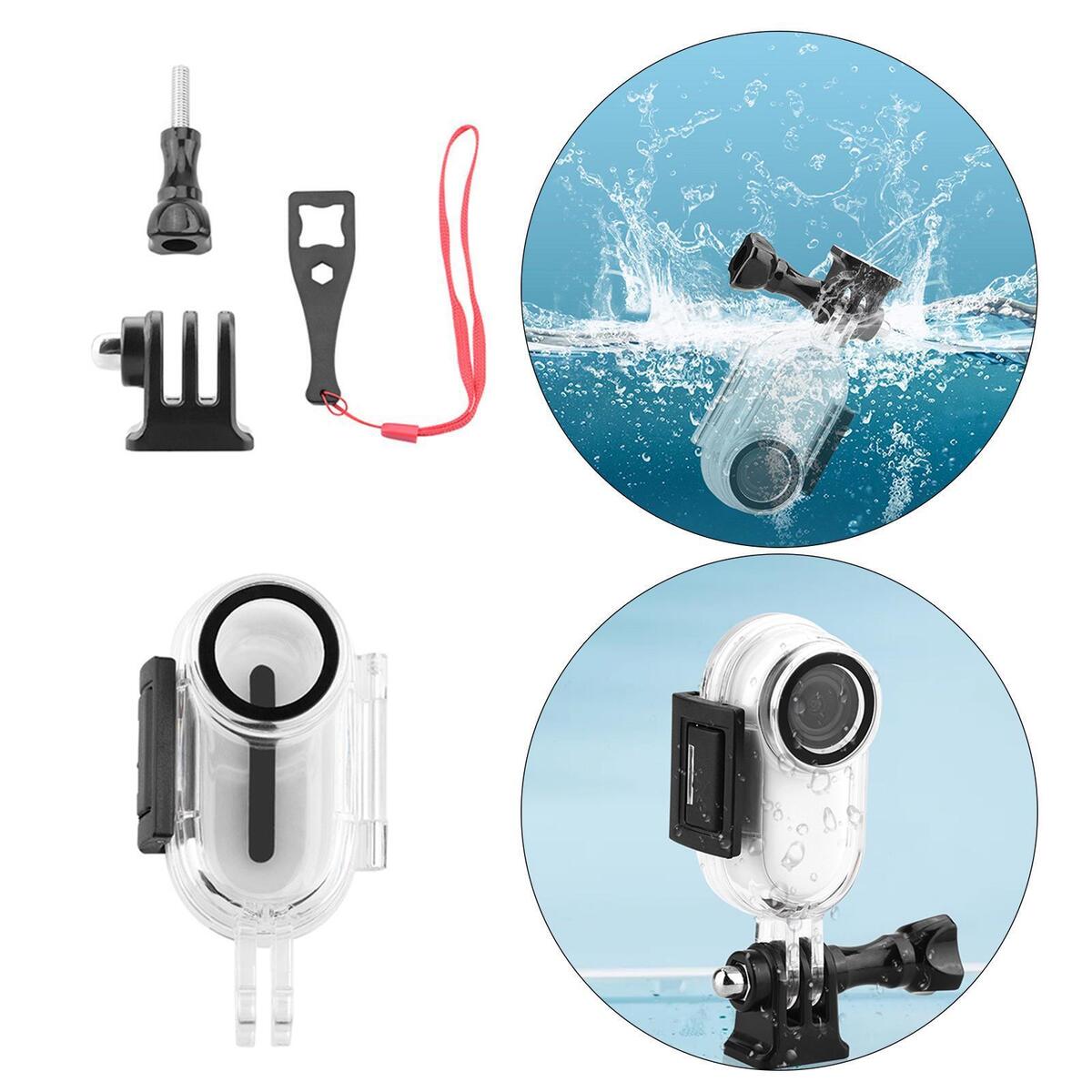 Diving Protective Case Underwater Diving Shell 30m with Screws Accessories