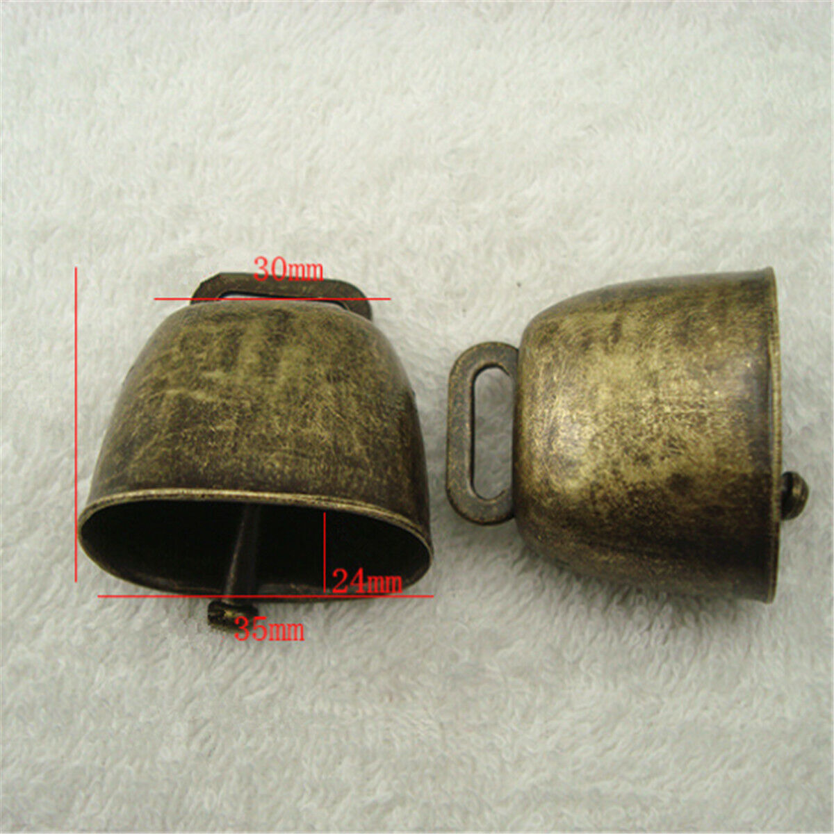 Cow Horse Sheep Grazing Copper Bells Cattle Farm Animal Copper Loud Brass Bell
