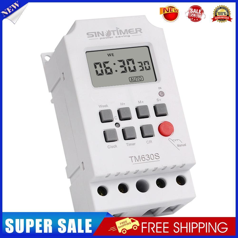 Weekly Programmable LCD Digital Timer Switch Controller Setting Clock (12V)
