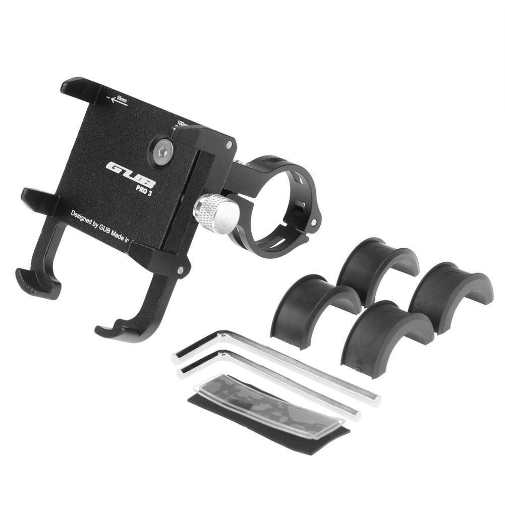 GUB Pro3 Mobile Phone Holder Electric Car Motorbike Charging Bracket (Black