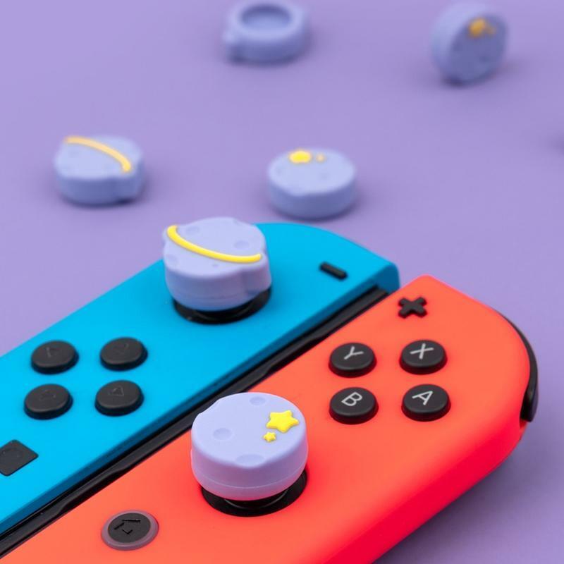 Cartoon Theme Thumb Stick Grip Cap Joystick Soft Protective Cover for Switch