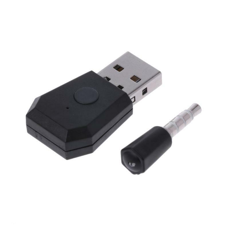 Wireless Adapter Dongle Receiver Transmitter Compatible with PS4 Game Controller