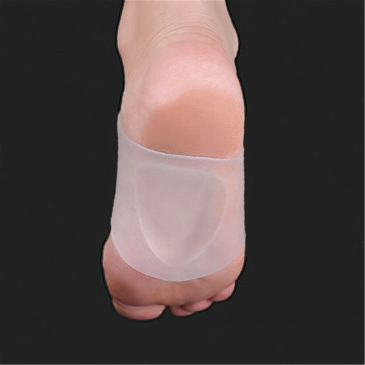 1 Pair Arch Support Gel Orthotic Insole Plantar Fasciitis Foot Sleeve Cushion