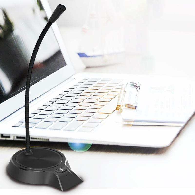Multipurpose Computer USB Microphone Plug and Play Gaming Mic for Desktop Laptop