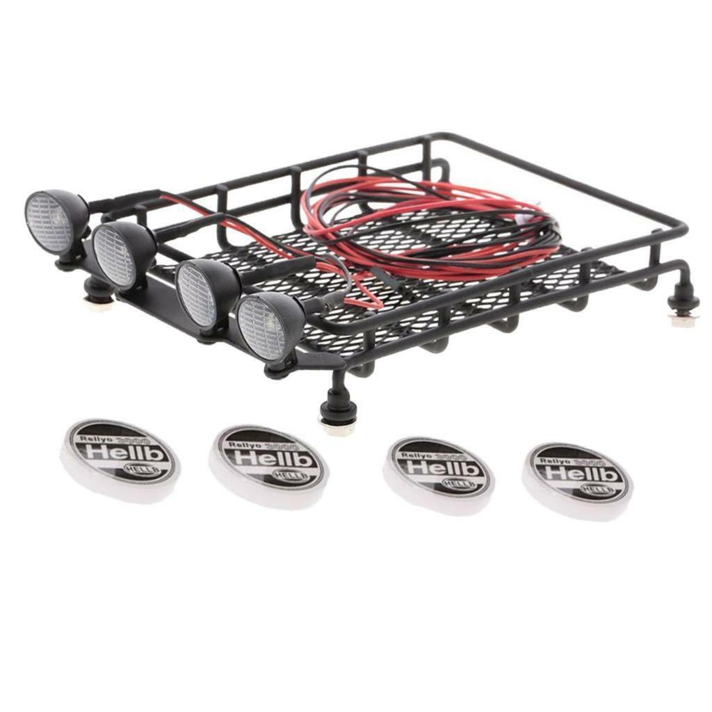 155*110*40mm  Roof Rack w/ Round  & Lampshade /10 RC Car