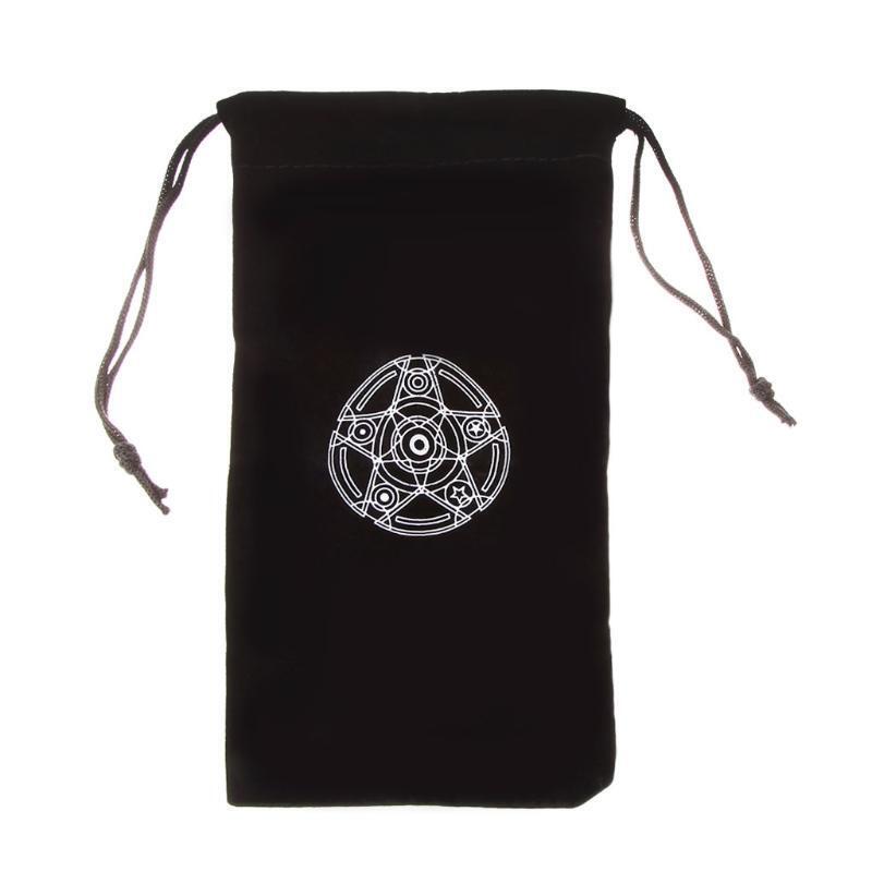 Tarot Storage Bag  Tarot Card Divination Bag Drawstring Package Altar Tarot Box
