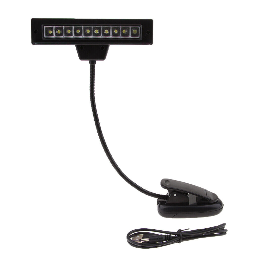 2pack Music Stand Light Clip Table Lamp Neck Reading  GREAT GIFTS