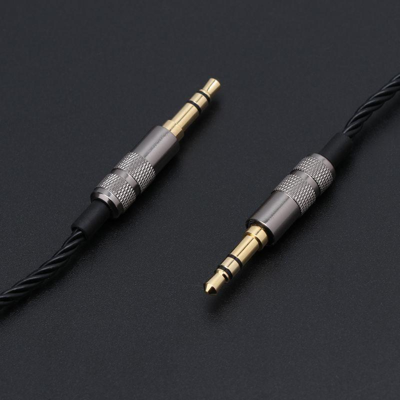 1.2M Twist Headphone Cable Replacement 3.5MM Male to 3.5MM Male Audio Core for