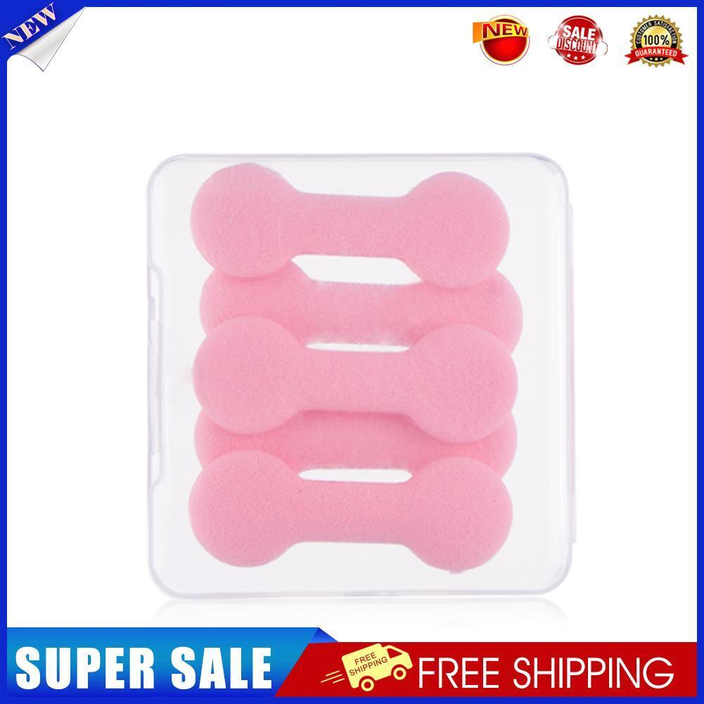 Disposable Double-end Eyeshadow Brush Stick Applicator (5pcs Pink Box)
