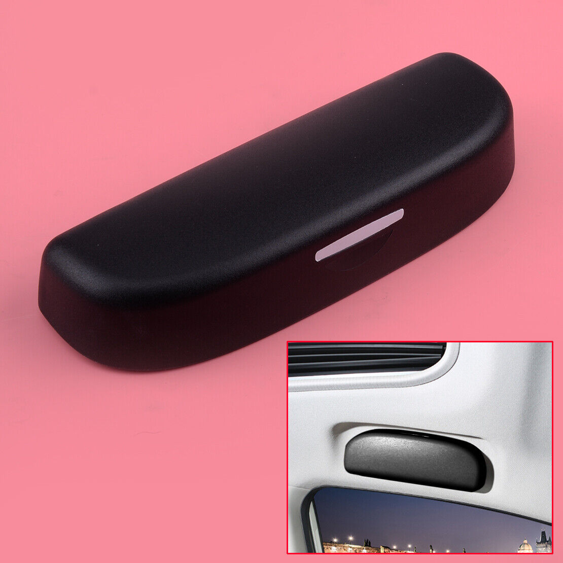 Car Sunglasses Case Storage Clip Holder Box Fit For A3 A4L A5 A6L A7 Q3 Q5 Q7
