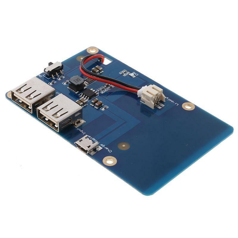 Lithium Battery Power Supply Expansion Board with Switch for Raspberry Pi 3
