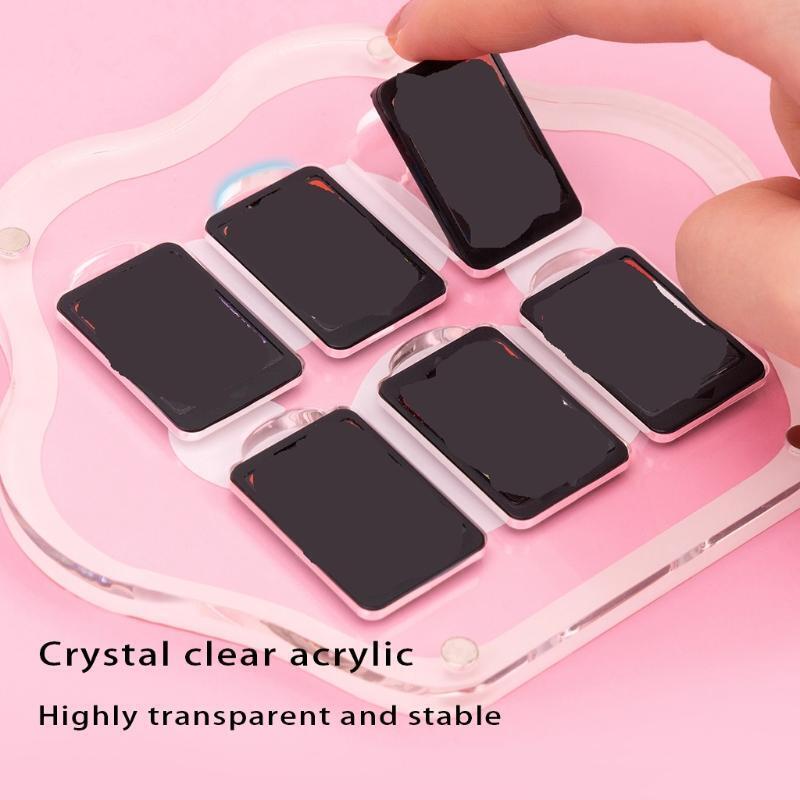 Cat's Pow Waterproof Memory Card Storage Case 6SD/ TF Slots Card Magnetic Holder