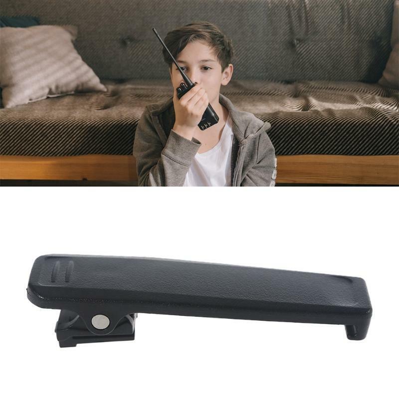Belt Clip Compatible with Two Way Radio ICOM IC-V88 IC-U88 IC-F1000 Black