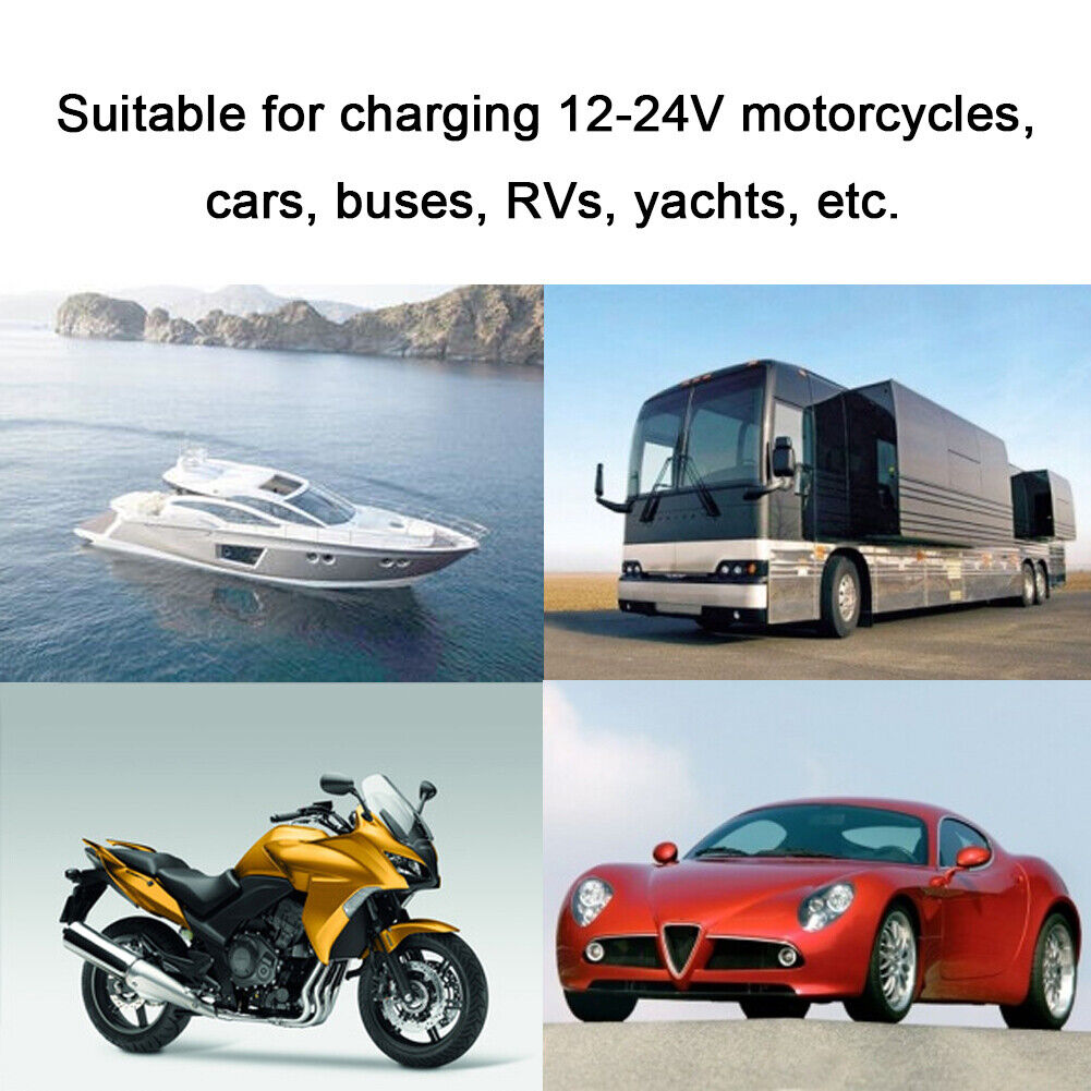 Car Boat Cigarette Lighter Socket 12V Power Outlet 3.1A Dual USB Charger