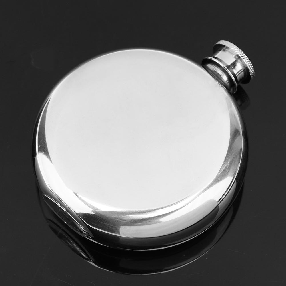 5oz Portable Round Hip Flasks Stainless Steel Liquor Wine Bottle Pots Gifts