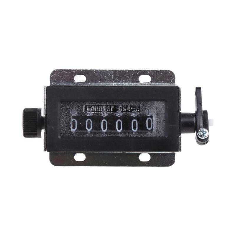 0-999999 6 Digit D94-S Resettable Mechanical Pulling Count Counter