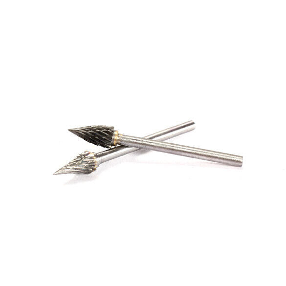 10 pcs Tungsten Steel Solid Carbide Burrs Rotary Files Diamond Burrs Set