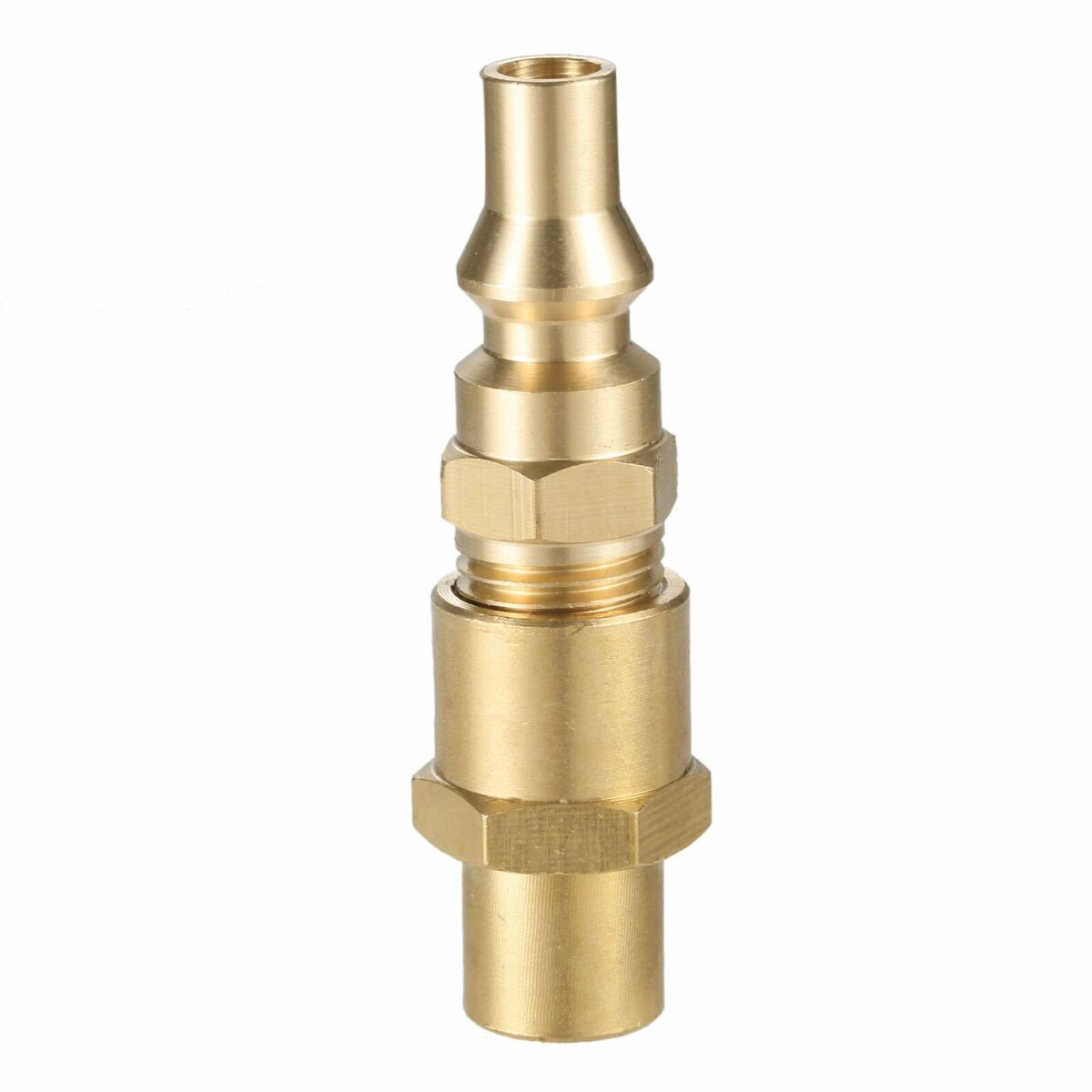 Propane Quick Disconnect Adapter for Weber Q Gas Grill+3/8" Male Flare Adapter
