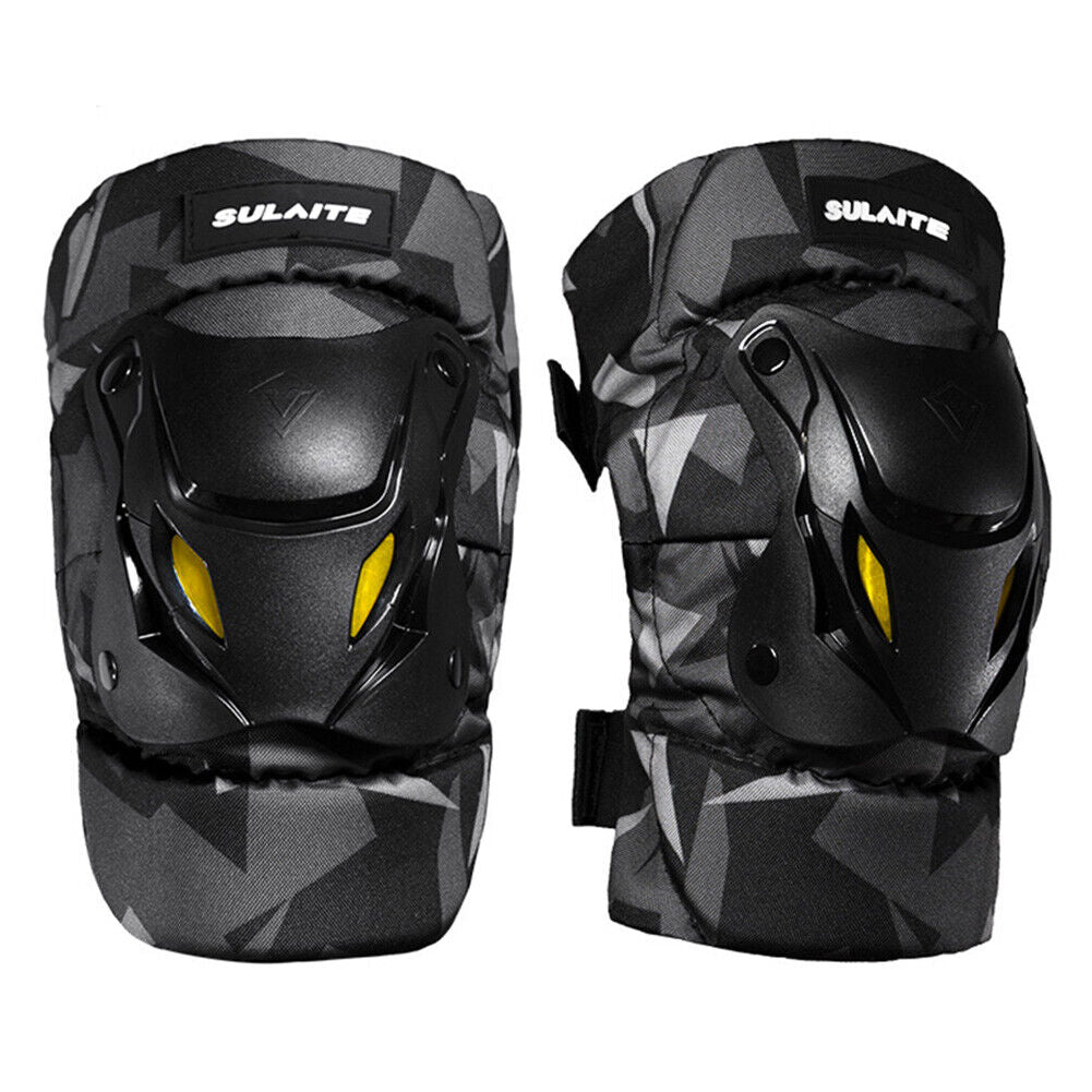 SULAITE Winter Motorcycle Elbow Pads Riding Protective Gear Camo 1 Pair