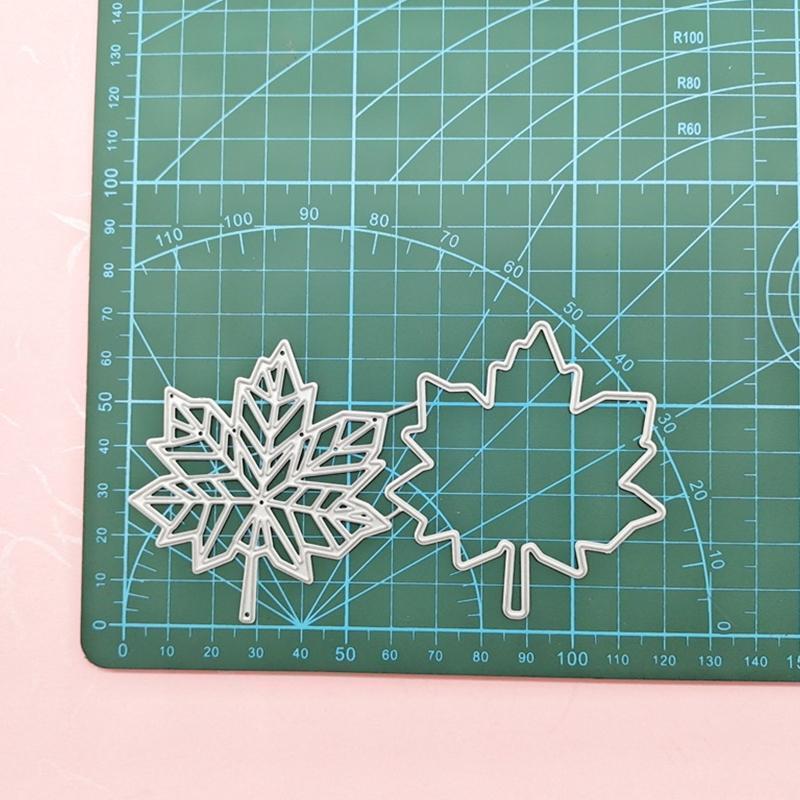 Maple Leaf Cutting Dies Stencil Scrapbooking DIY Album Stamp Paper Card