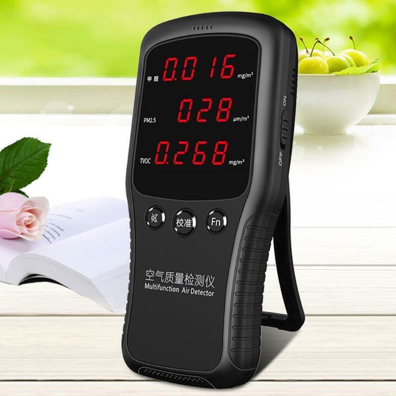 Air Quality Monitor PM2.5 HCHO TVOC Professional Electrochemical Sensor Detector