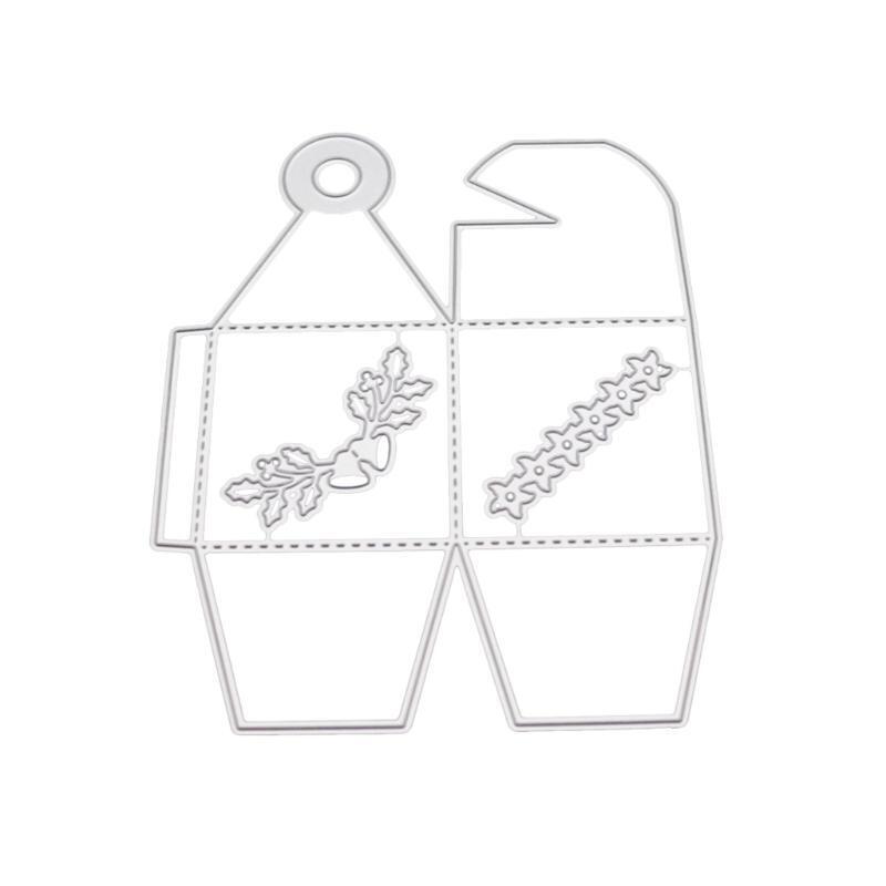 Christmas Box Metal Cutting Dies Stencil DIY Scrapbooking Album Paper Card Mold