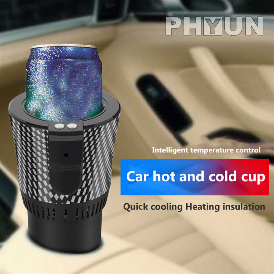 1x 36W 2-in-1 Car Cooler Warmer Water Coffee Beverage Milk Warmer Heater Cooler