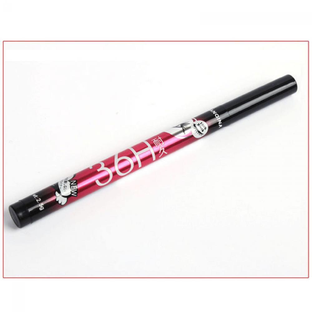 Fashion Beauty Waterproof Liquid Eyeliner Pencil Black Makeup Pen