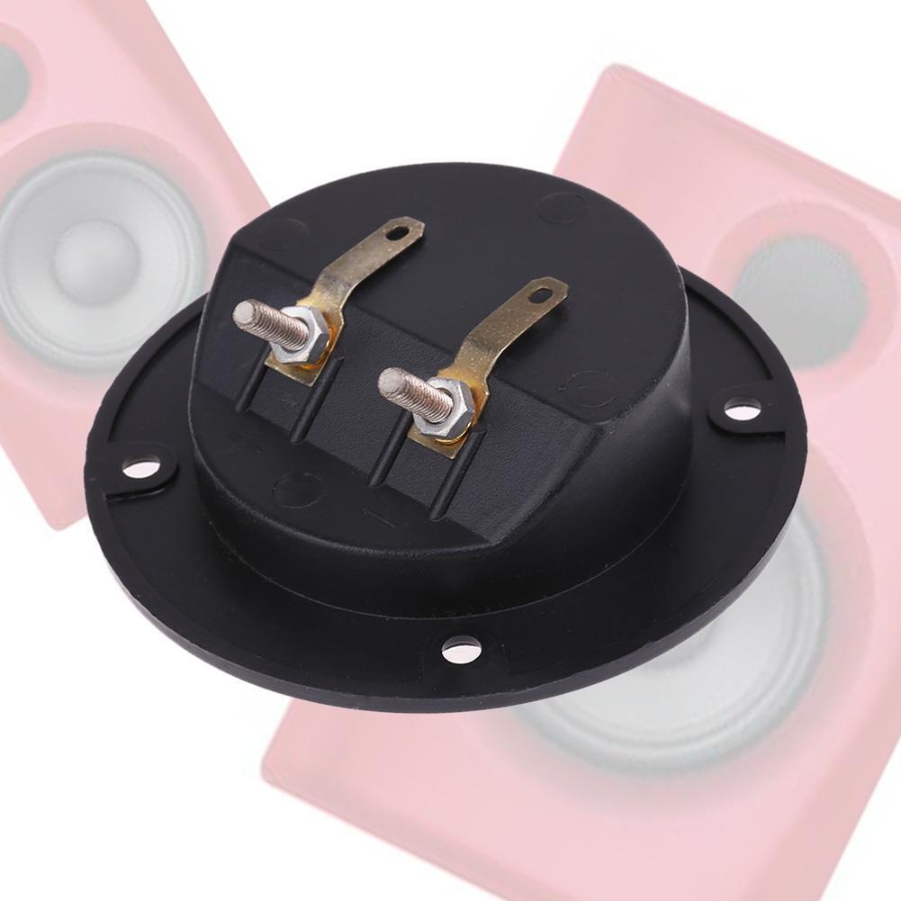 Square Shape Double Binding Post Type Speaker Wiring Box Terminal Cup Board
