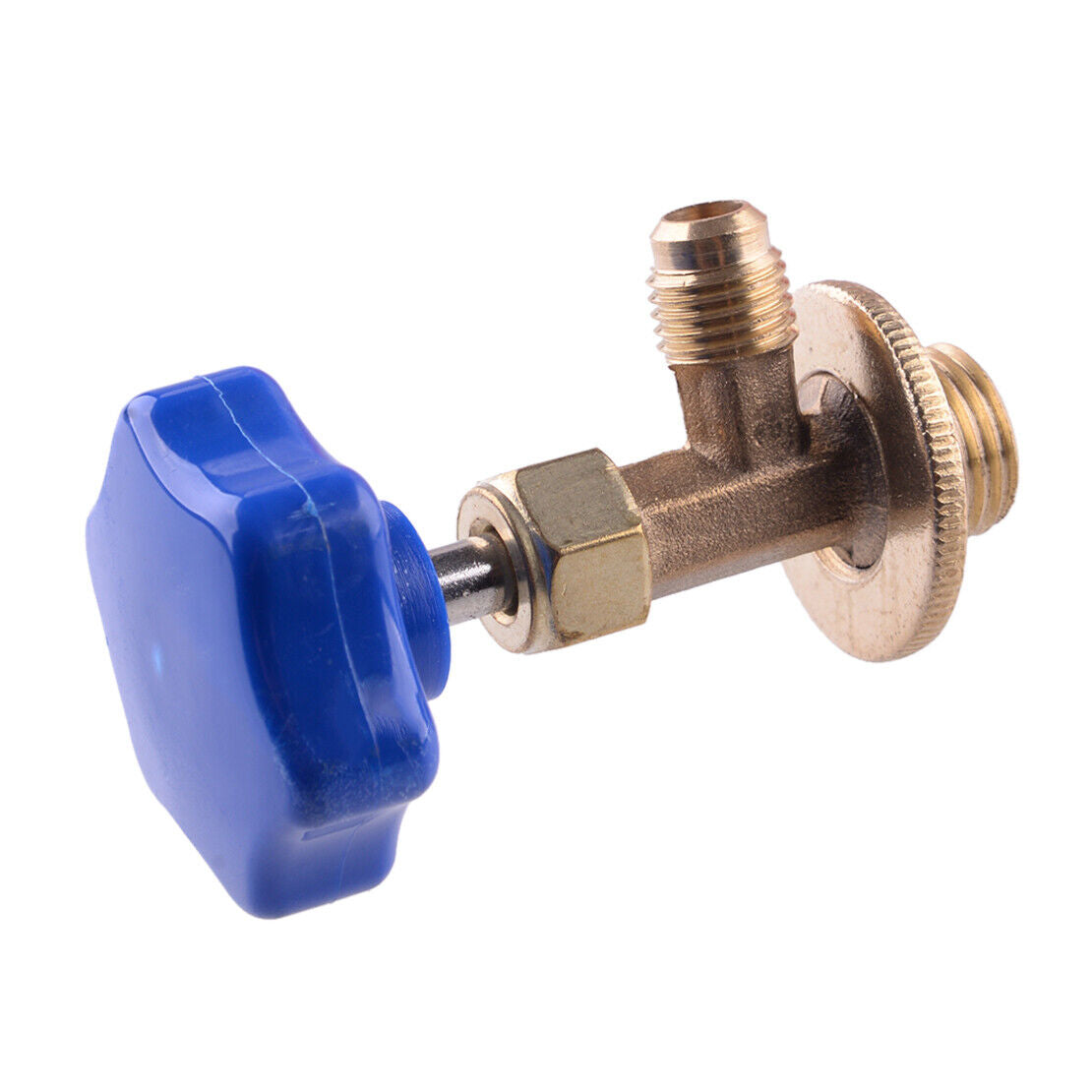 2x AC R134a Refrigerant Can Bottle Tap Tapper Self-Sealing 1/4" SAE Valve
