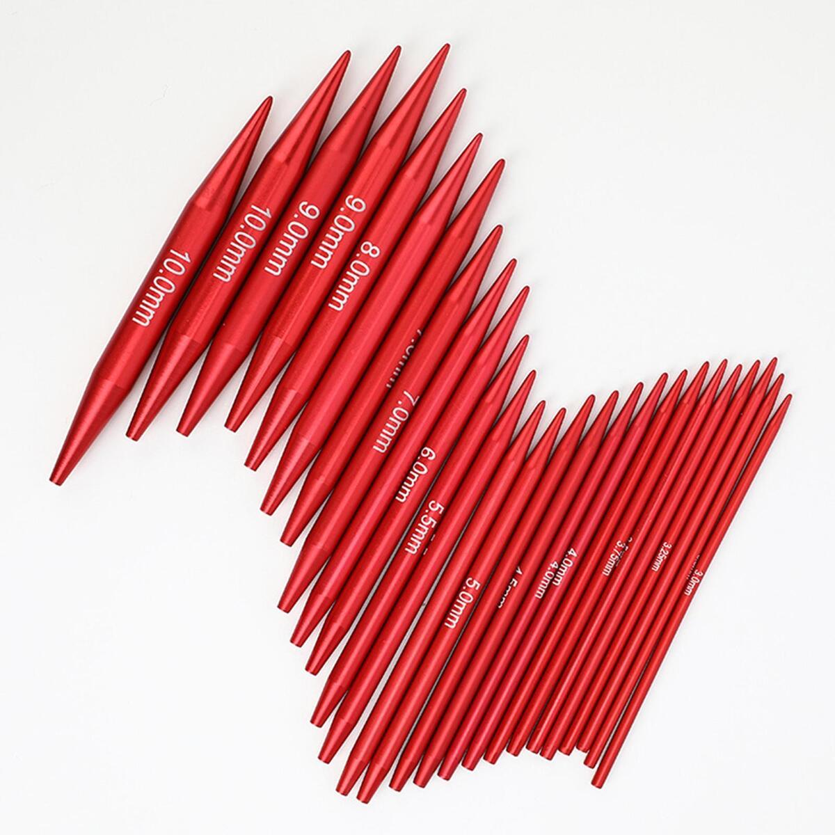 With Bag Grip Needles Sewing Tools Knitting Needles Sets Soft Crochet Hooks