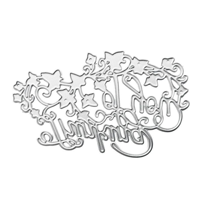 Thinking of You Metal Cutting Dies Stencil DIY Scrapbooking Album Paper Template
