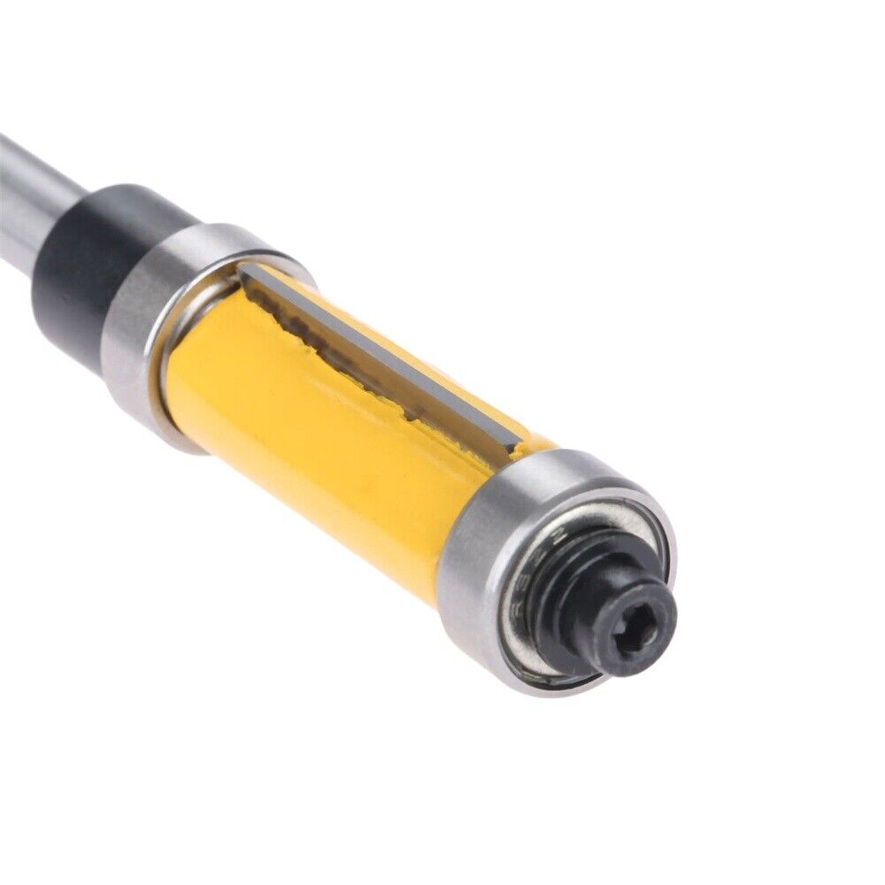 1/4" Shank Bearing Flush Trim Pattern Woodworking Milling Router Bit Cutter Tool