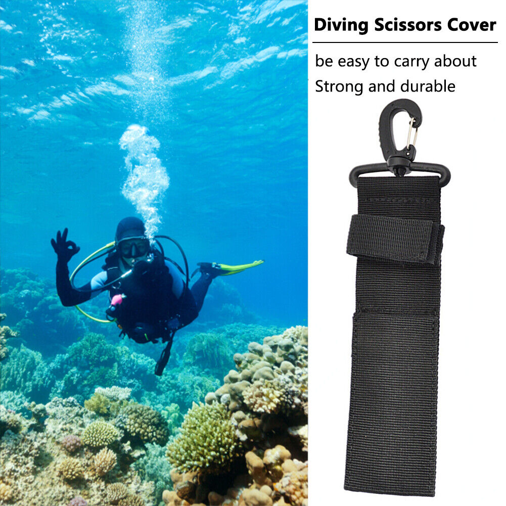 Scuba Diving Scissors Protection Cover Bags for Divers Swimmers Enthusiasts