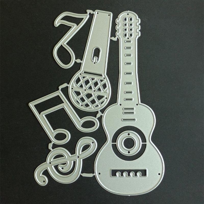 Carbon Steel Cutting Dies Template Music Note Guitar Carbon Steel Cutting Dies