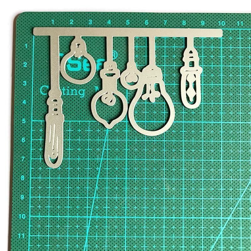 Light Bulbs Metal Cutting Dies Photo Album Decoration Accessories DIY Crafts
