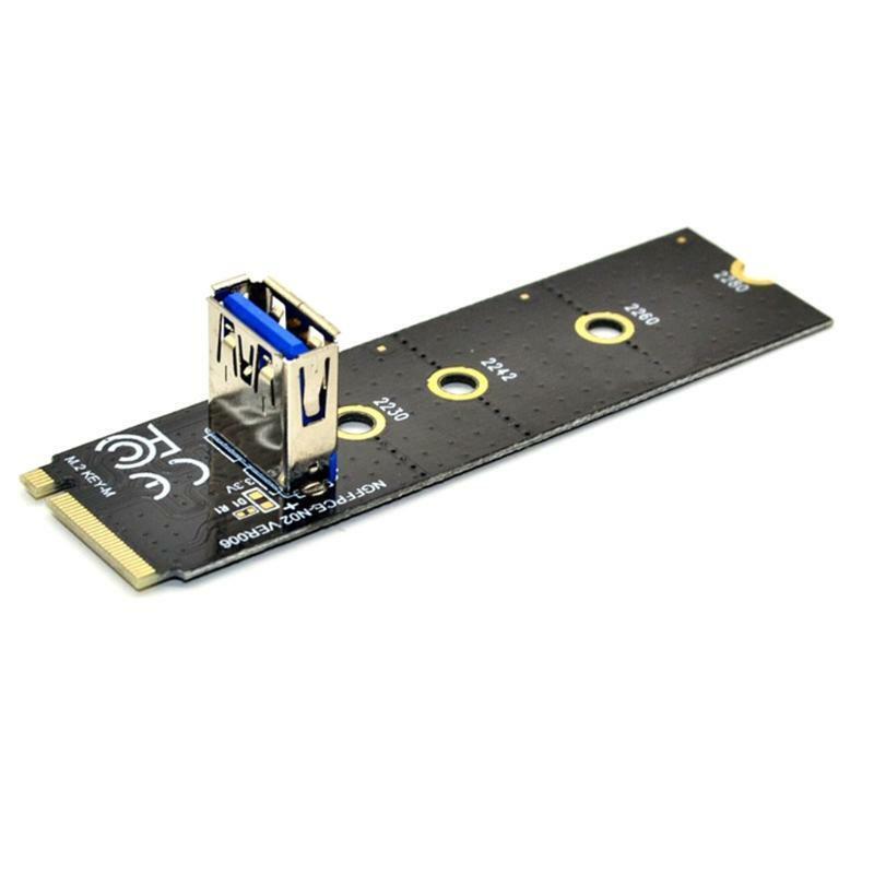 M.2 to PCI-E X16 Ngf Slot Adapter Riser Card NVME Graphics Card Extension Cable