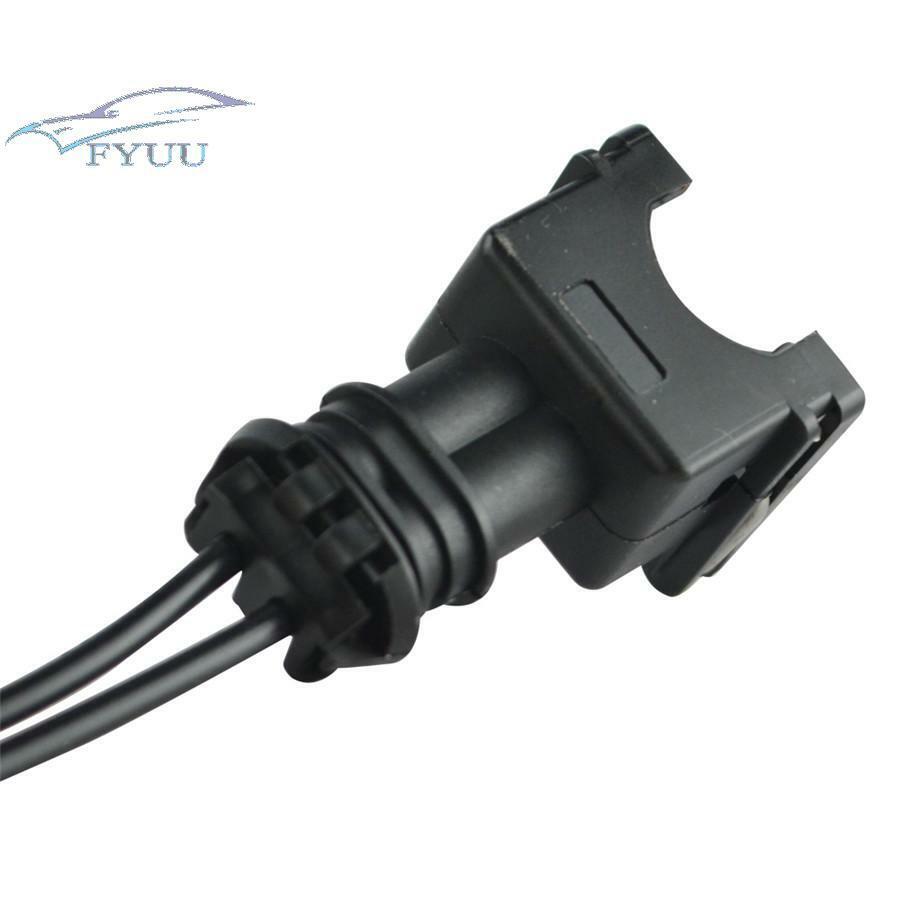 For EV1 OBD1 Pigtail Cut / Splice 8x Fuel Injector Connector Wiring Plugs Clips