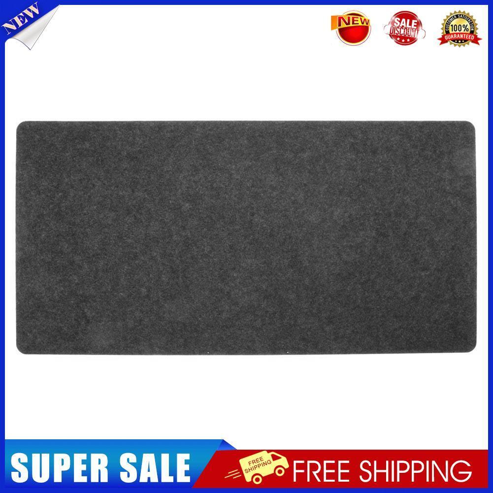 Simple Felt Cloth Mousepad Keyboard Cushion Office Desk Supplies(Dark Grey)