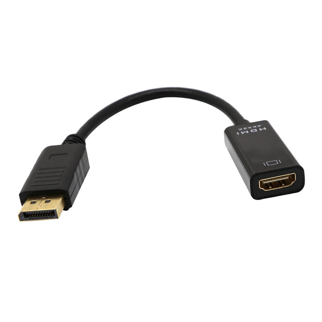 to HDMI Adapter 4K 60Hz Male to Female DP to HDMI Converter