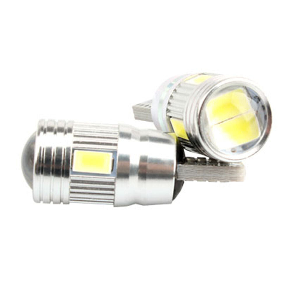 2pcs T10 6SMD 12V Car LED Bulb Auto Vehicle Clearance Lamp Headlight Light