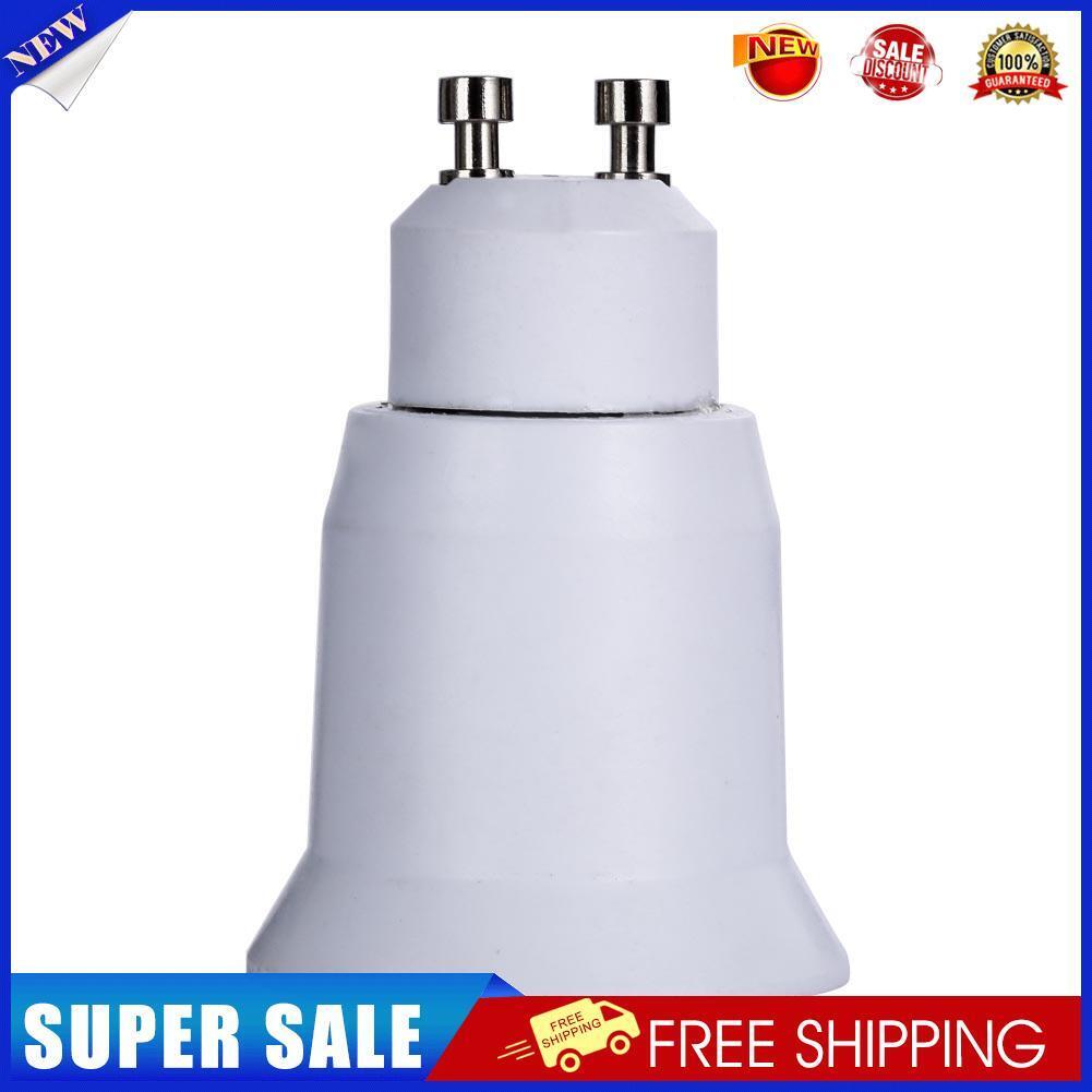 5PCS GU10 to E27 Base Screw Light Lamp Bulb Holder Adapter Socket Converter